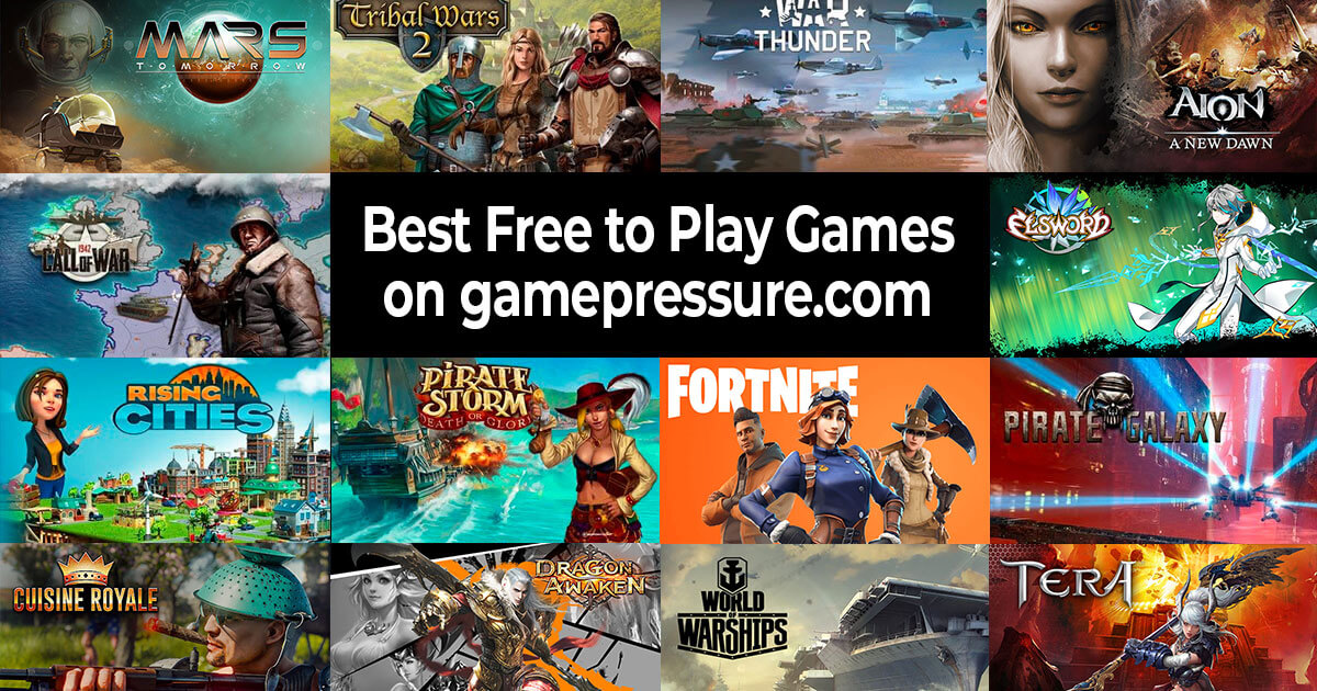 Free to Play Games at Gamepressure.com