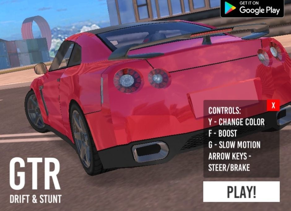 Jogo GTR: Drift and Stunt no Jogos 360