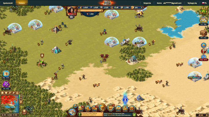 TOTAL BATTLE free online game on