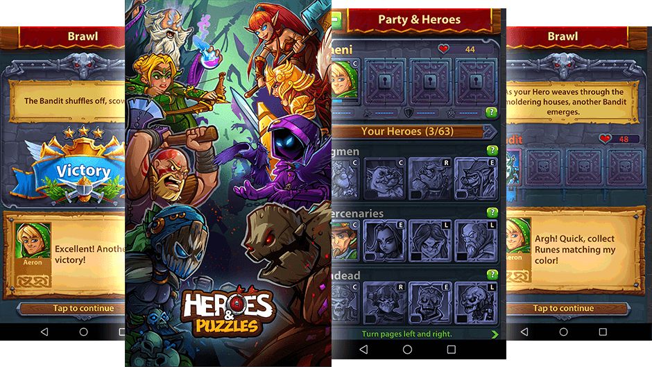 Heroes and Puzzles